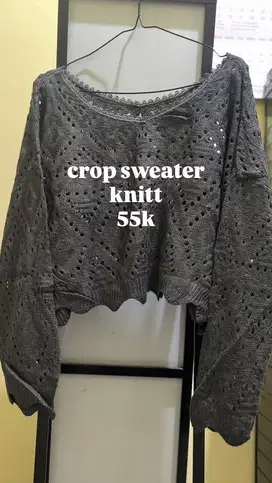 crop sweater knitt