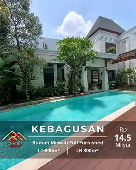 DIJUAL RUMAH MEWAH DALAM KOMPLEK DI KEBAGUSAN JAKARTA SELATAN