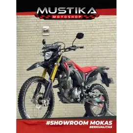 Perfect Condition!!Honda CRF 150L 2022 Black Glossy Mulus-Mustika