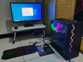 PC core i3 10100f + Vga Gt730 + monitor 24