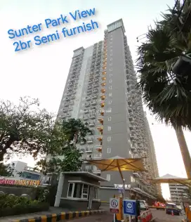 Disewakan Sunter Park View Triwulan 2br Semi furnish