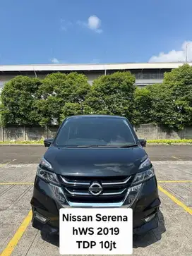 NISSAN SERENA HWS 2019 TDP 10jt  Hitam 2020 RECORD 2021 new model
