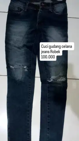 Cuci gudang Jeans