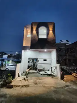 Rumah baru 2kt 2km 2 lantai jakarta dp kpr fleksibel