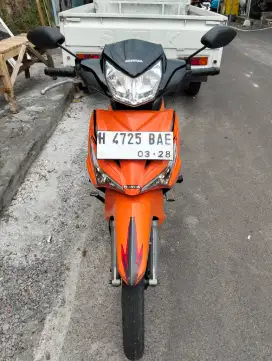supra x 125 fi 2017 asli orange
