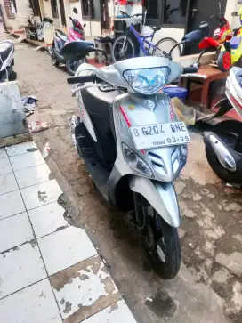 Mio seporty asli silver pajak idup plat dki