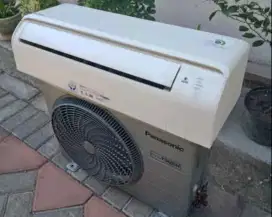 Jual ac panasonic 1/2 pk R32 lowwat 360 watt kondisi 95% ori semua