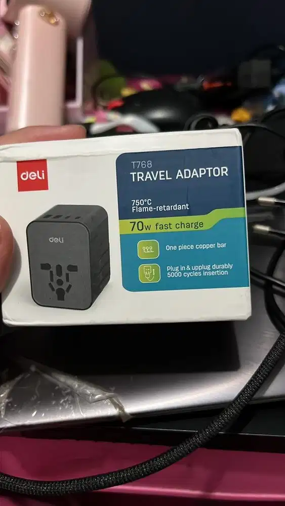 Travel Adaptor 70W Gan
