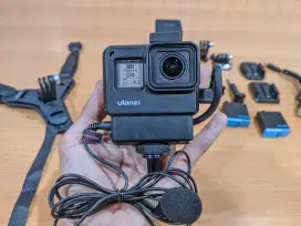 GoPro Hero 7 black paket lengkap motovlog