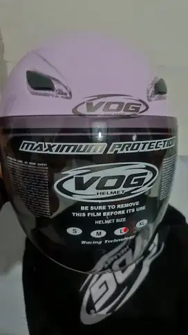 Helm VOG venus warna solid