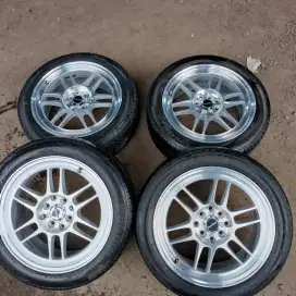 Velg Enkei rpf1 ring 16x7 pcd 4x100/114,3 ET 42 ban 195/50 R16 4pcs