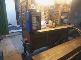 Gerobak angkringan serbaguna