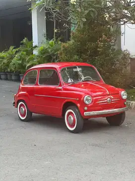 Collector item Fiat 600 1958 full restorasi