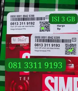 11 DIGIT TELKOMSEL BARU ISI KUOTA 3 GB