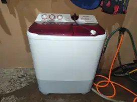 Mesin cuci 2 tabung merek sharp 8.5 kg