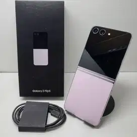 LIKE NEW SAMSUNG GALAXY Z FLIP 5 LAVENDER 8/512 MULUS FULLSET