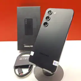 FULLSET Samsung Galaxy S23 8/256GB Black 100% RESMI SEIN NO MINUS