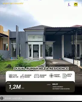 Dijual Rumah Kezia Residence Baloi