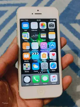 Apple Iphone 5 White Silver ibox