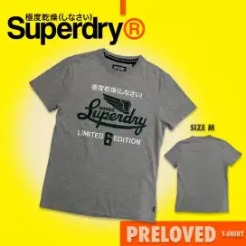 Original Premium Superdry T-shirt Men limited edition sz M - preloved