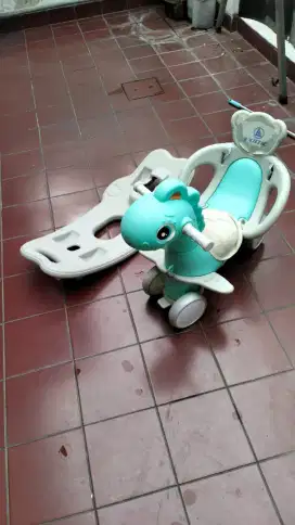 Di jual mainan jungkat jungkit kuda anak merk exotic RIDE ON  ET 2110