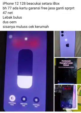 iPhone 12 128 beacukai resmi