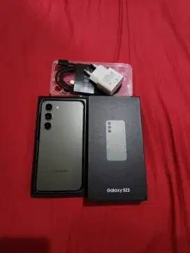 Jual hp bekas Samsung s23 5g 8/256 istimewa likenew free adaptor
