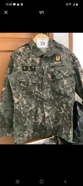 Jaket army korea