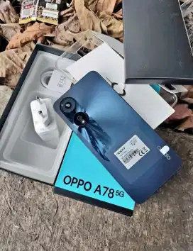 Oppo A78 5G Ram 8+4/256 fulset mulus