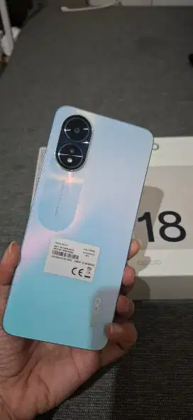 Oppo A18 Ram 4/128 warna biru