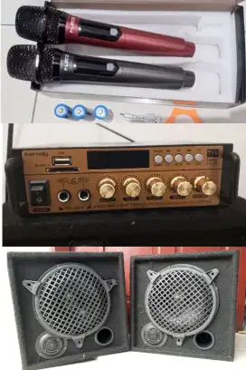 Paket sound karaoke 8 in wireless