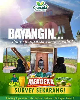 Kavling Hijau Granada Garden Ville, Investasi & Vila Impian