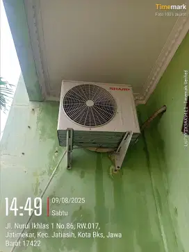 Service AC bongkar pasang AC tambah freon AC perbaikan ac