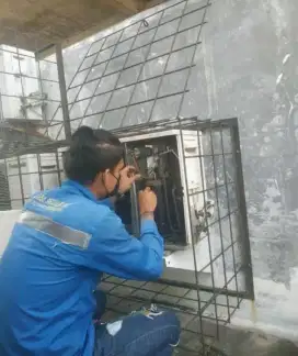 Service ac cuci ac bongkar pasang ac servis kulkas mesin cuci dll