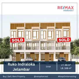 BARU !! RUKO 3 LANTAI STRATEGIS, COCOK UNTUK.SEGALA USAHA DI JELAMBAR