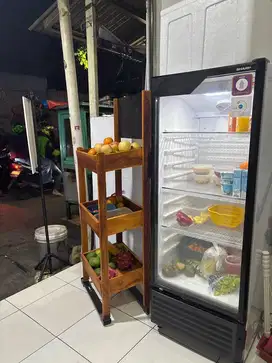 Showcase, freezer box, rice cooker, coldpress bekas 6 bulan pakai