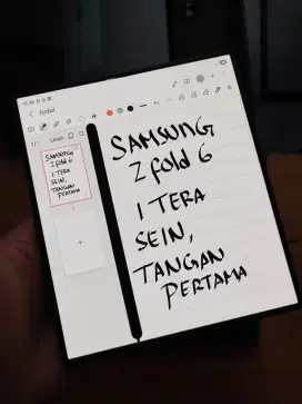 Samsung Z Fold 6 1TB dan SPen Baru 100% not Fold 7 512 S25 Ultra