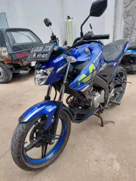 Yamaha all new vixion 2017 biru movistar