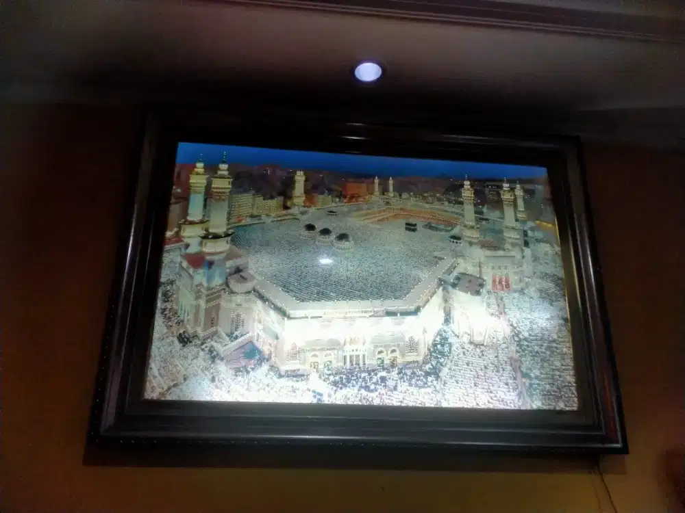 Kaligrafi 3D Madinah JUMBO Bisa nyala