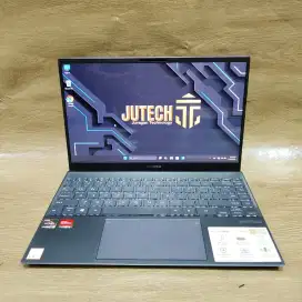 Laptop Asus ZenBook OLED Slim Ram 8GB  bonus Mouse Baru Siap pakai