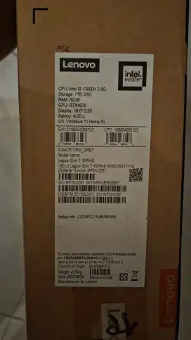 Lenovo Legion Slim 7 i9 13900H RTX 4070
