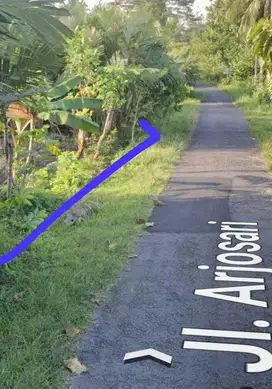 Tanah Pemandangan Gunung Merapi Di Turi Sleman Luas 583M2