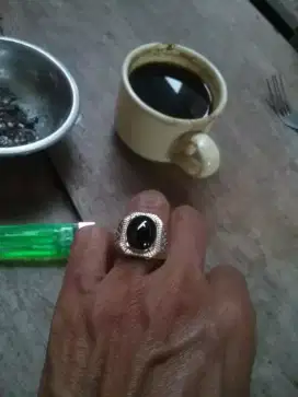 Batu kecubung wulung smorky