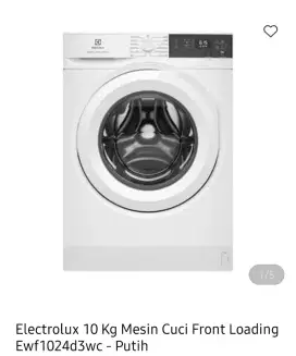 ELECTROLUX WASH MACH FRONT LOADING 10KG