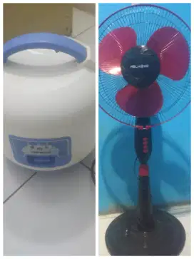 kipas angin + rice cooker mati@ ciampea bogor