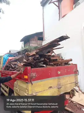 Jasa angkut puing dan buang sampah