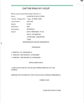Info Loker driver