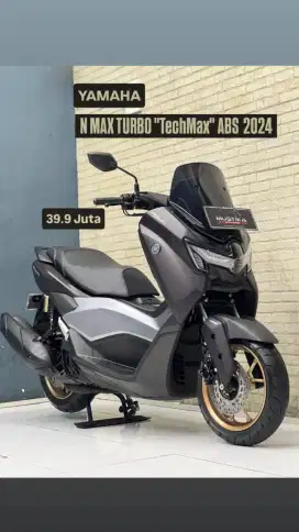 Nmax Turbo Techmax ABS 2024 odo 11 RB original