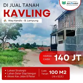 TANAH SIAP BANGUN JALAN 8M DALAM KOMPLEK KAVLING AQUR 6