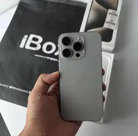iPhone 15 Pro iBox  Digimap Natural Titanium 128gb Cycle Count 167